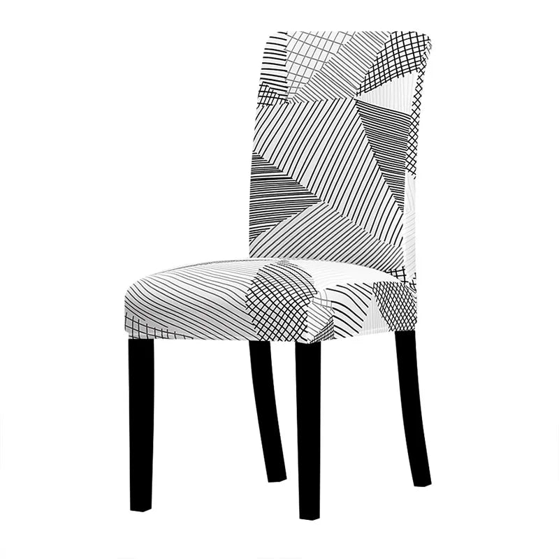 Chair Cover Printed Stretch Anti-dirty Elastic Seat Cover