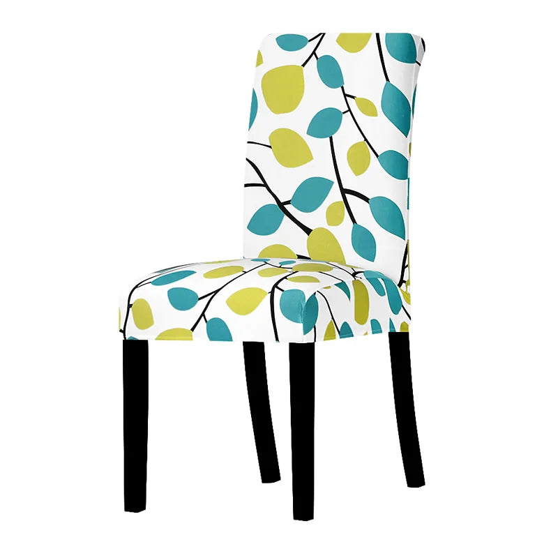 Chair Cover Printed Stretch Anti-dirty Elastic Seat Cover